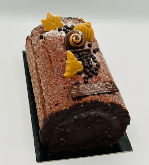 Les Bûches Chocolat Cœur lait 