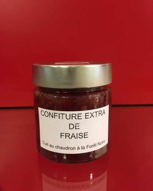 Confiture Extra Fraises Pot de 250gr