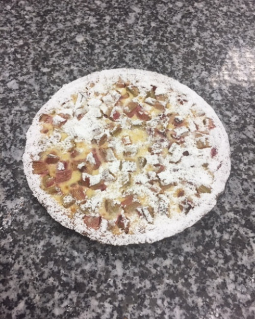 Tarte Rhubarbe 06 pers