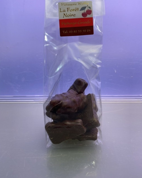 Guimauve citron couverture noire 90 grs