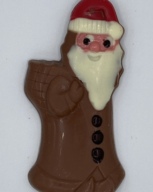  Tablette père Noël chocolat lait et praliné amande