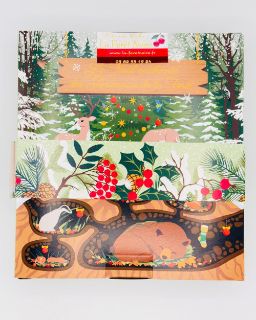 Calendrier de l'avent édition limitée garniture lait