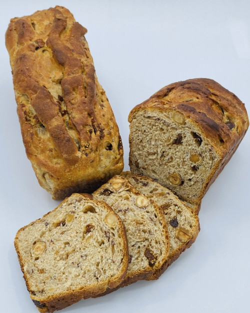 Pain façon pain d'épices Noisette et figues Tranché 400grs