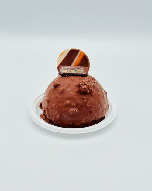 Dôme au chocolat et à la vanille 