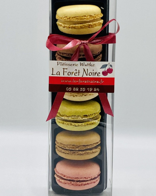 Boite de 9 Macarons assortis