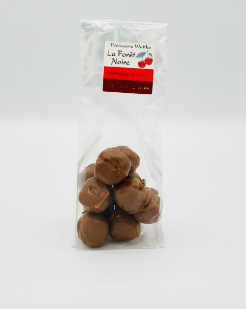 Pâte d'amande au chocolat