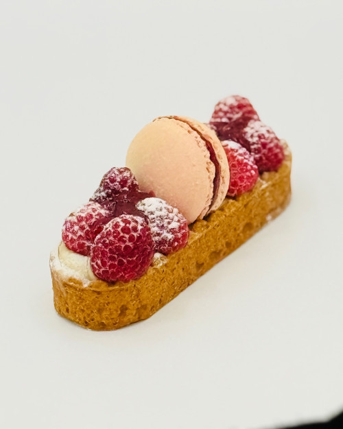 Tartelette Macaron Framboise