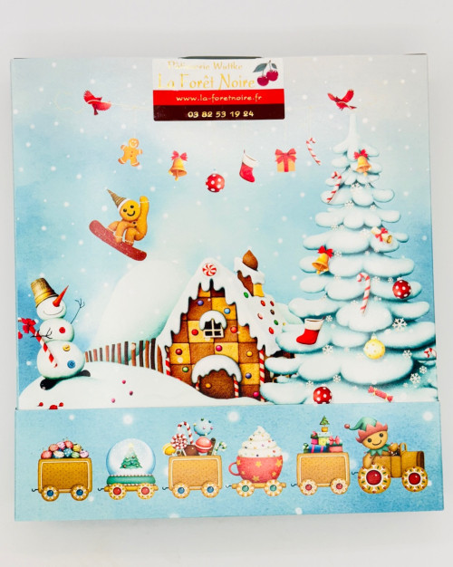 Calendrier de l'avent édition limitée garniture lait