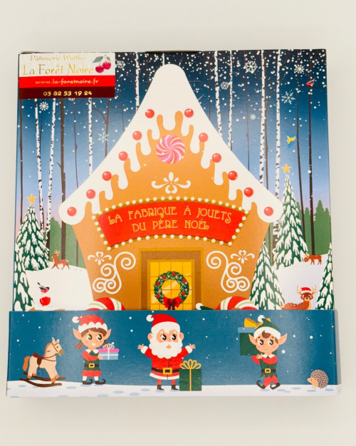 Calendrier de l'avent édition limitée garniture lait